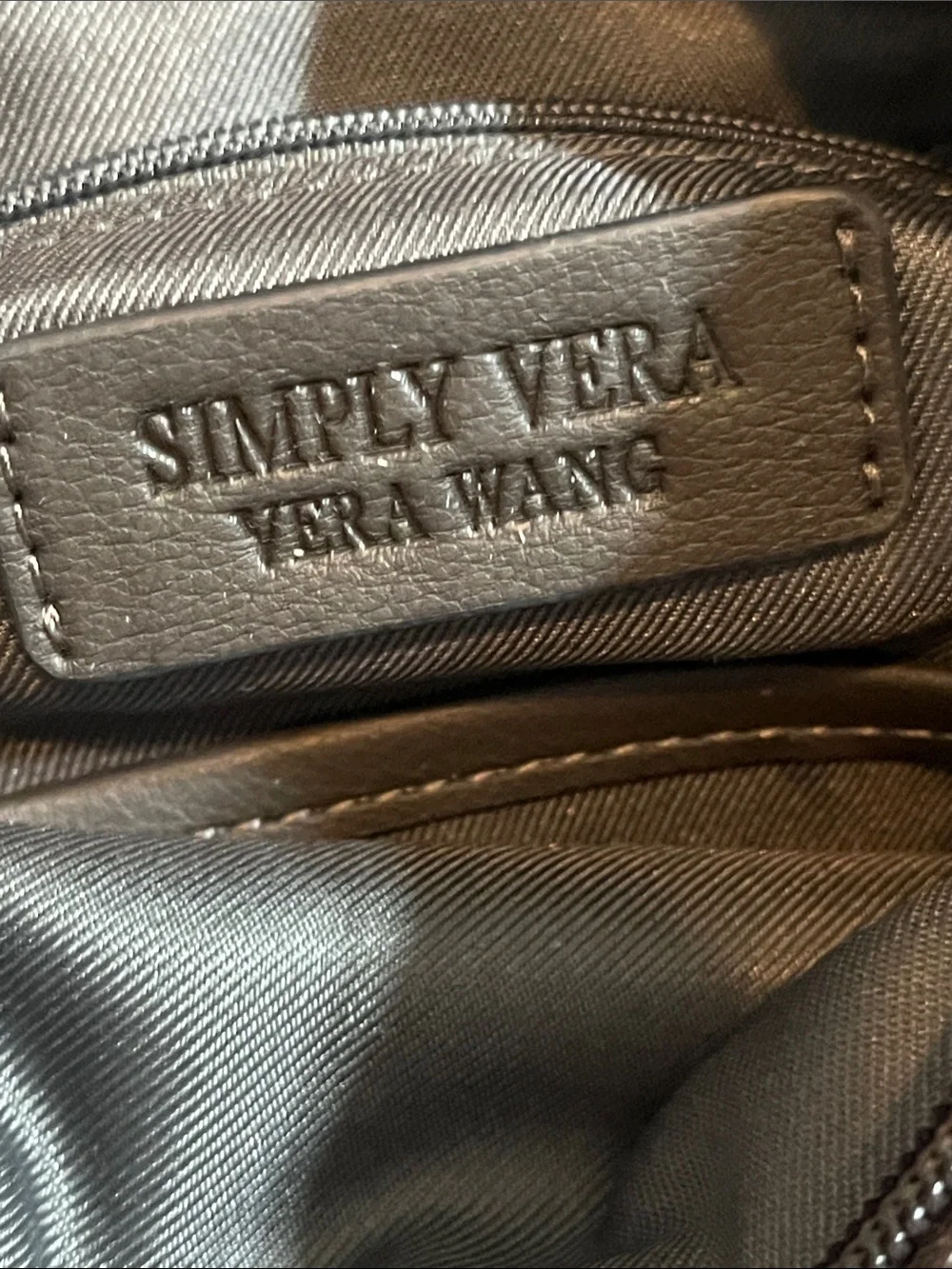 Simply Vera Vera Wang Black Floral Crossbody / Clutch + Wristlet Set | NWOT